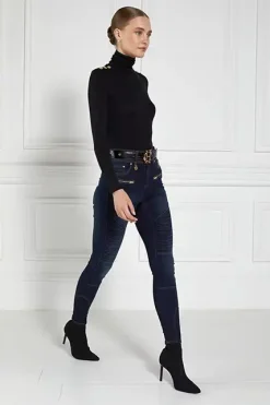 Holland Cooper Essential Roll Neck Black Outlet