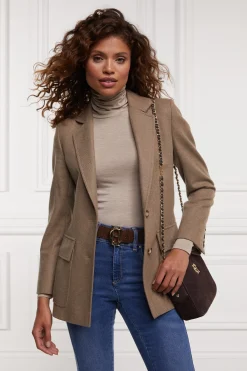 Holland Cooper Essential Roll Neck Oatmeal