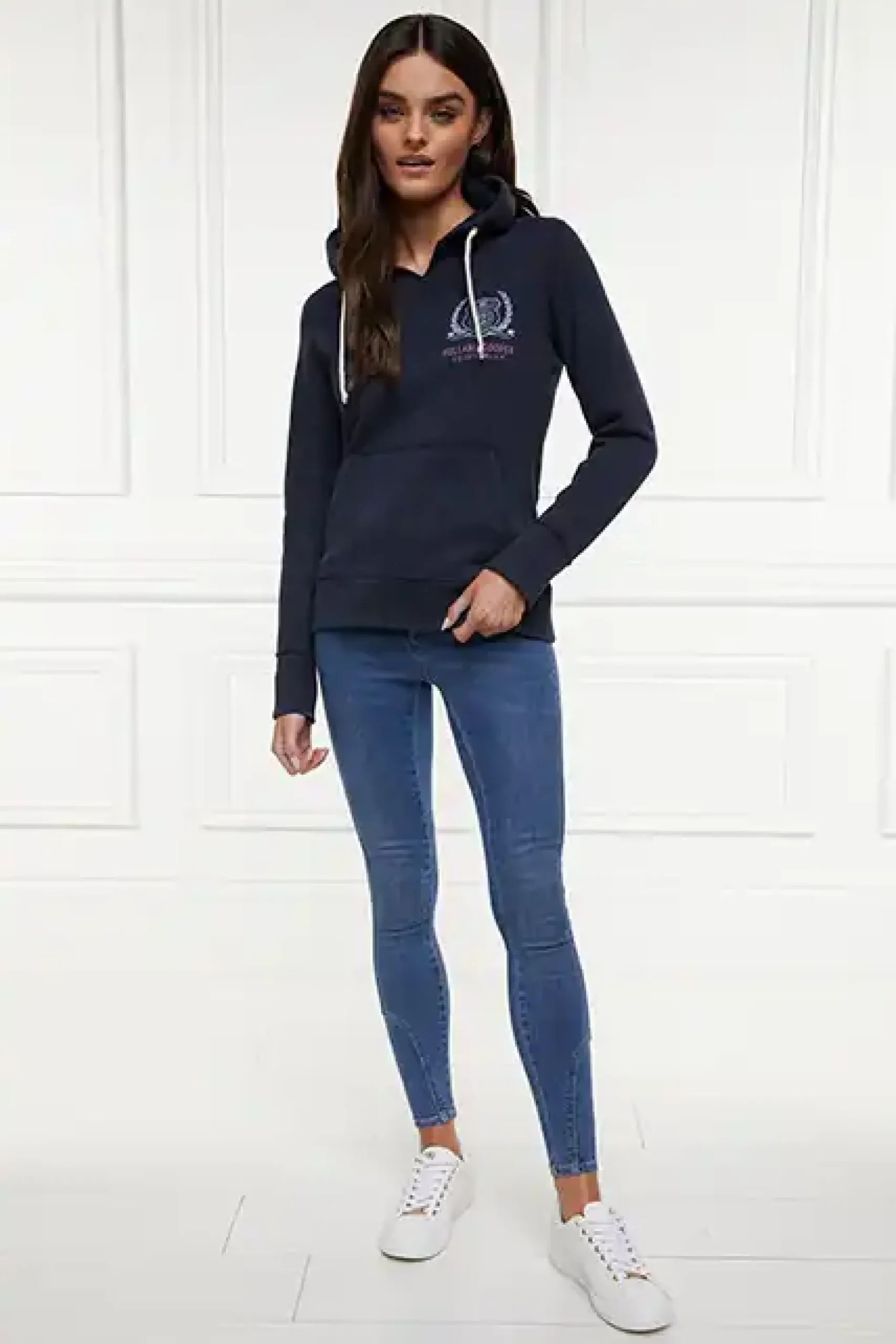 Holland Cooper Events Hoodie Ink Navy New