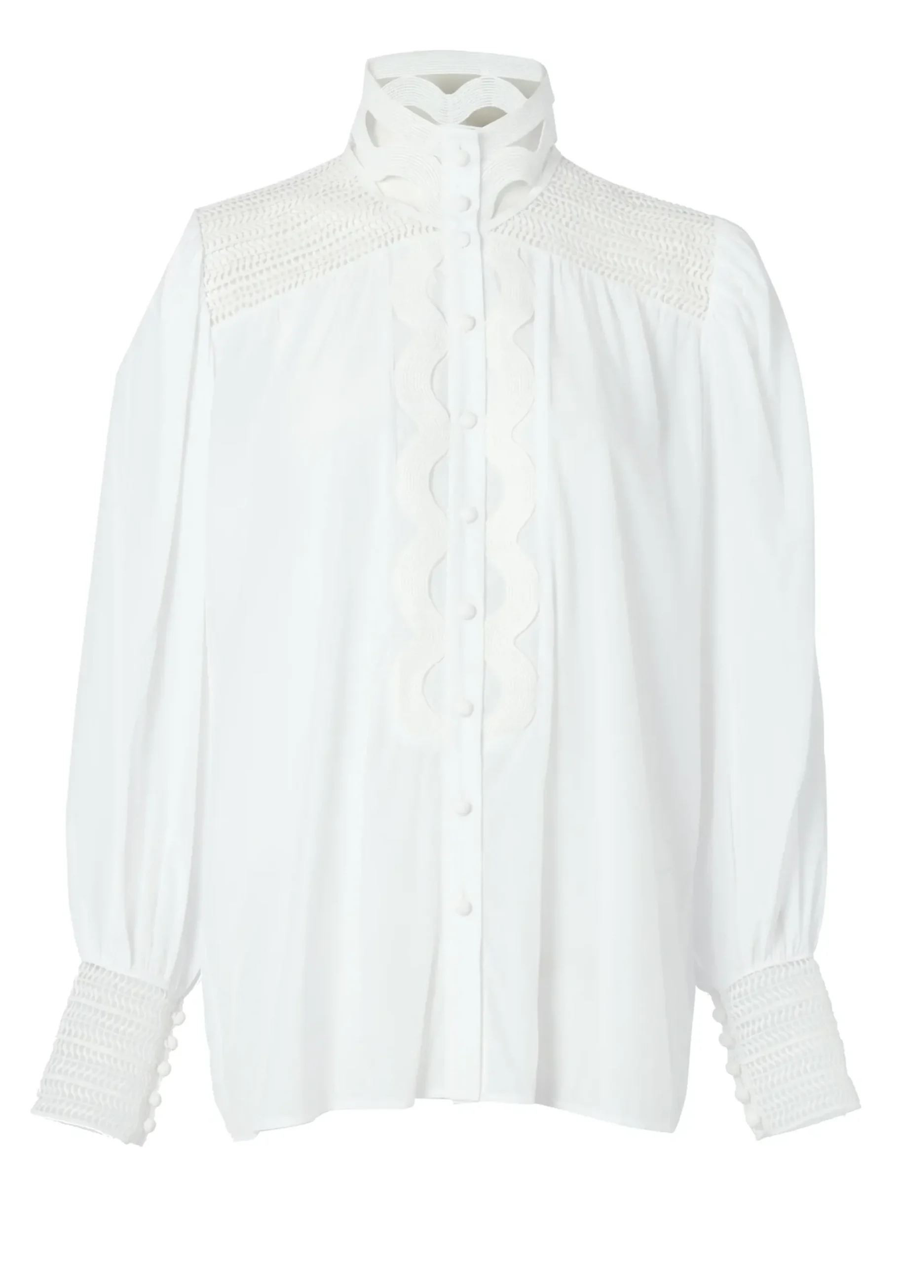 Holland Cooper Featherton Lace Shirt Hot
