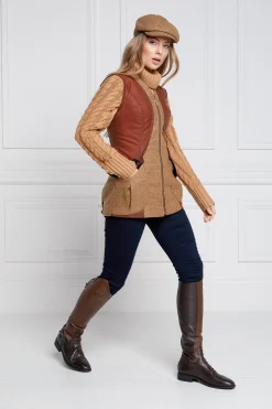 Holland Cooper Field Vest Tawny Outlet
