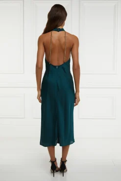 Holland Cooper Florence Satin Dress Online