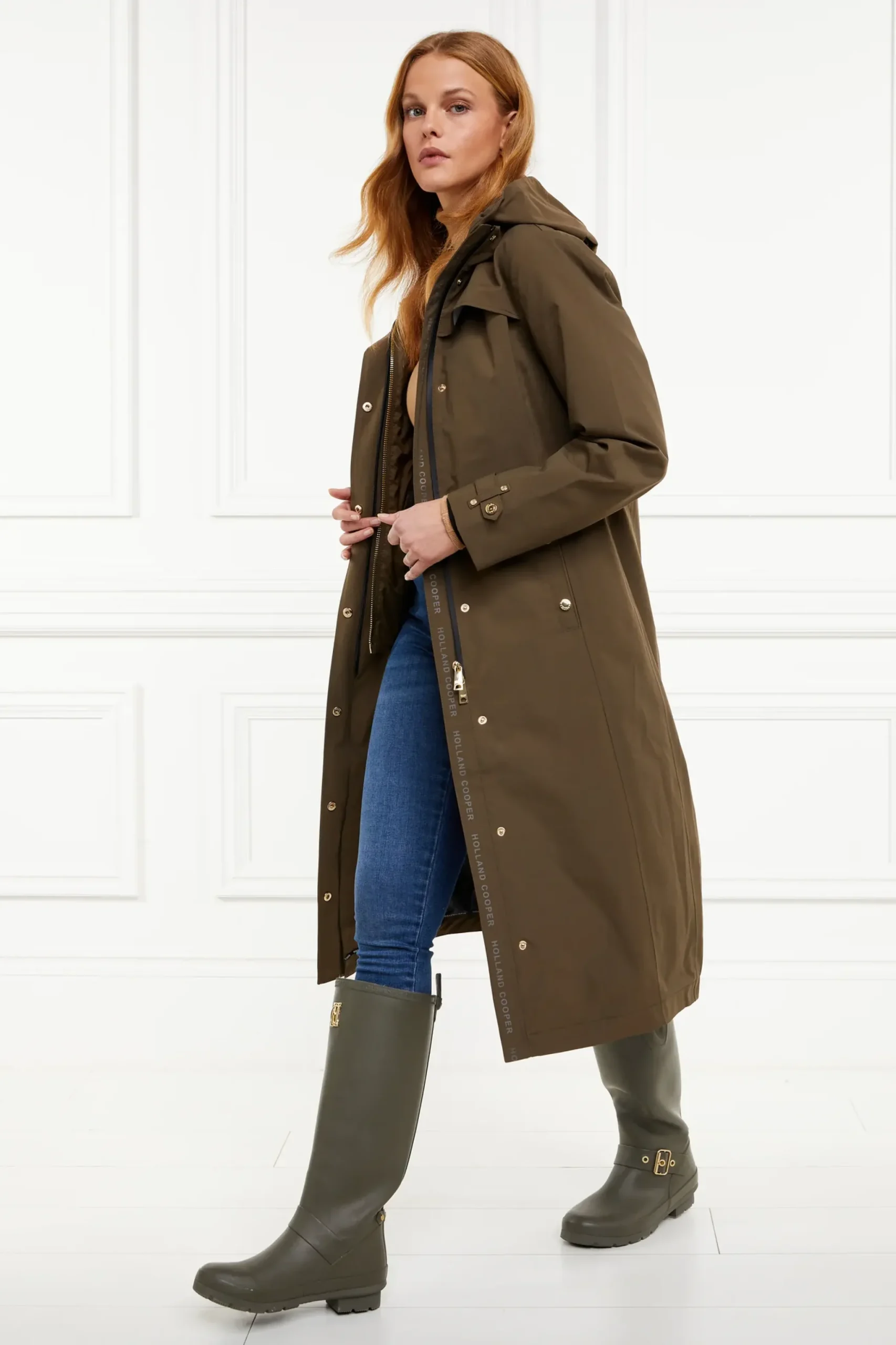 Holland Cooper Folgate Rain Coat Outlet