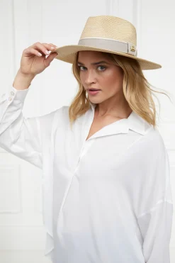 Holland Cooper Francesca Hat Natural Taupe Outlet