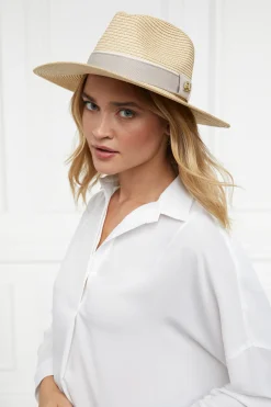 Holland Cooper Francesca Hat Natural Taupe Outlet