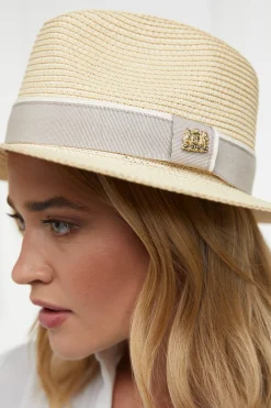 Holland Cooper Francesca Hat Natural Taupe Outlet