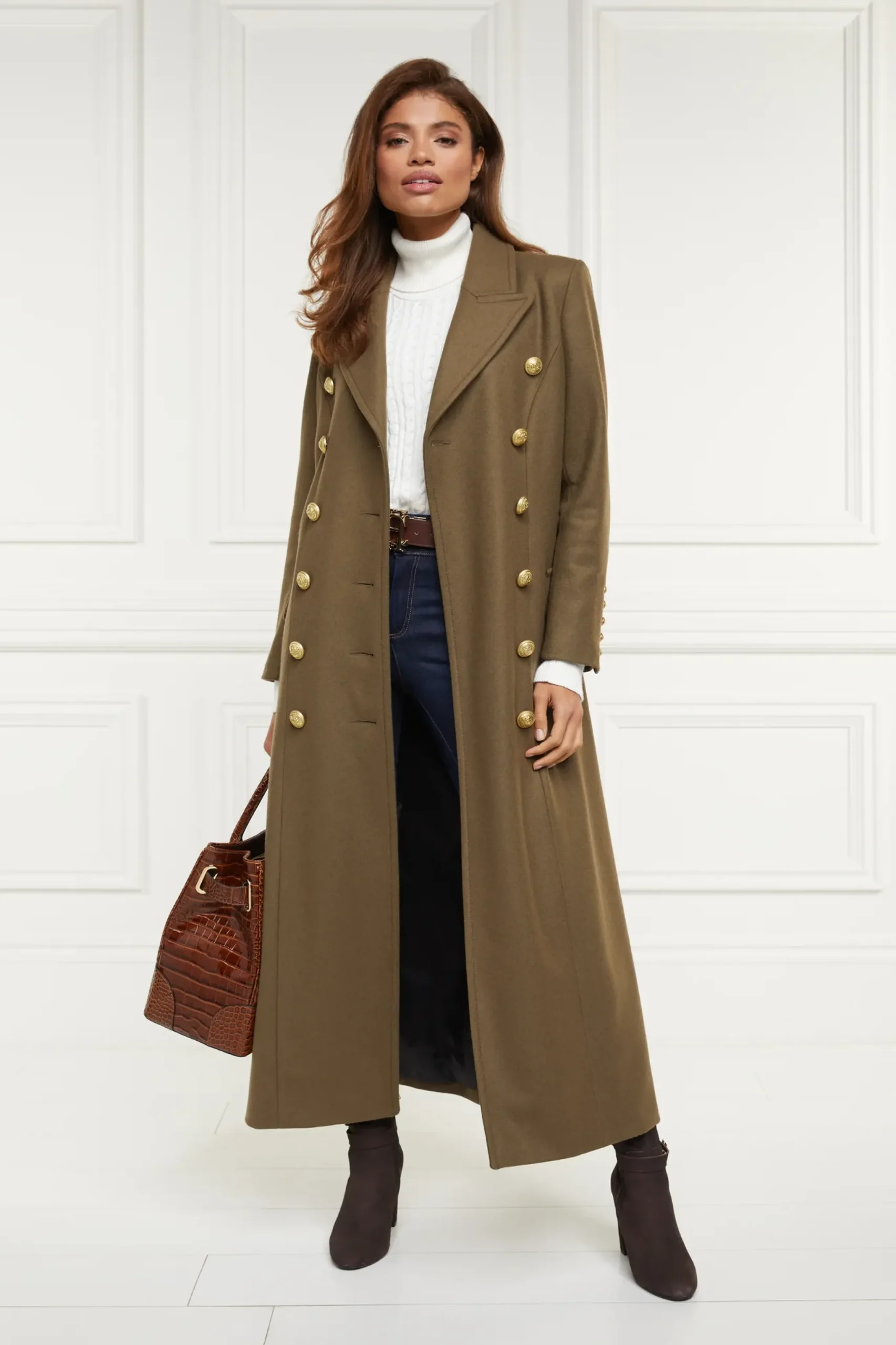 Holland Cooper Full Length Imperial Military Coat Sale