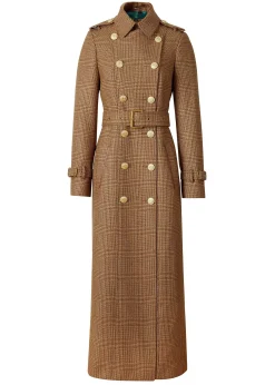 Holland Cooper Full Length Marlborough Trench Coat Tawny Best