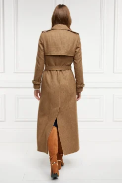 Holland Cooper Full Length Marlborough Trench Coat Tawny Best