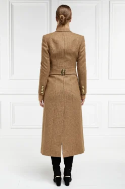 Holland Cooper Full Length Regency Coat Tawny Clearance