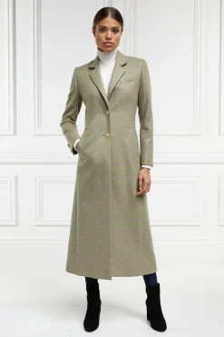 Holland Cooper Full Length Regency Coat Chartwell Check Discount