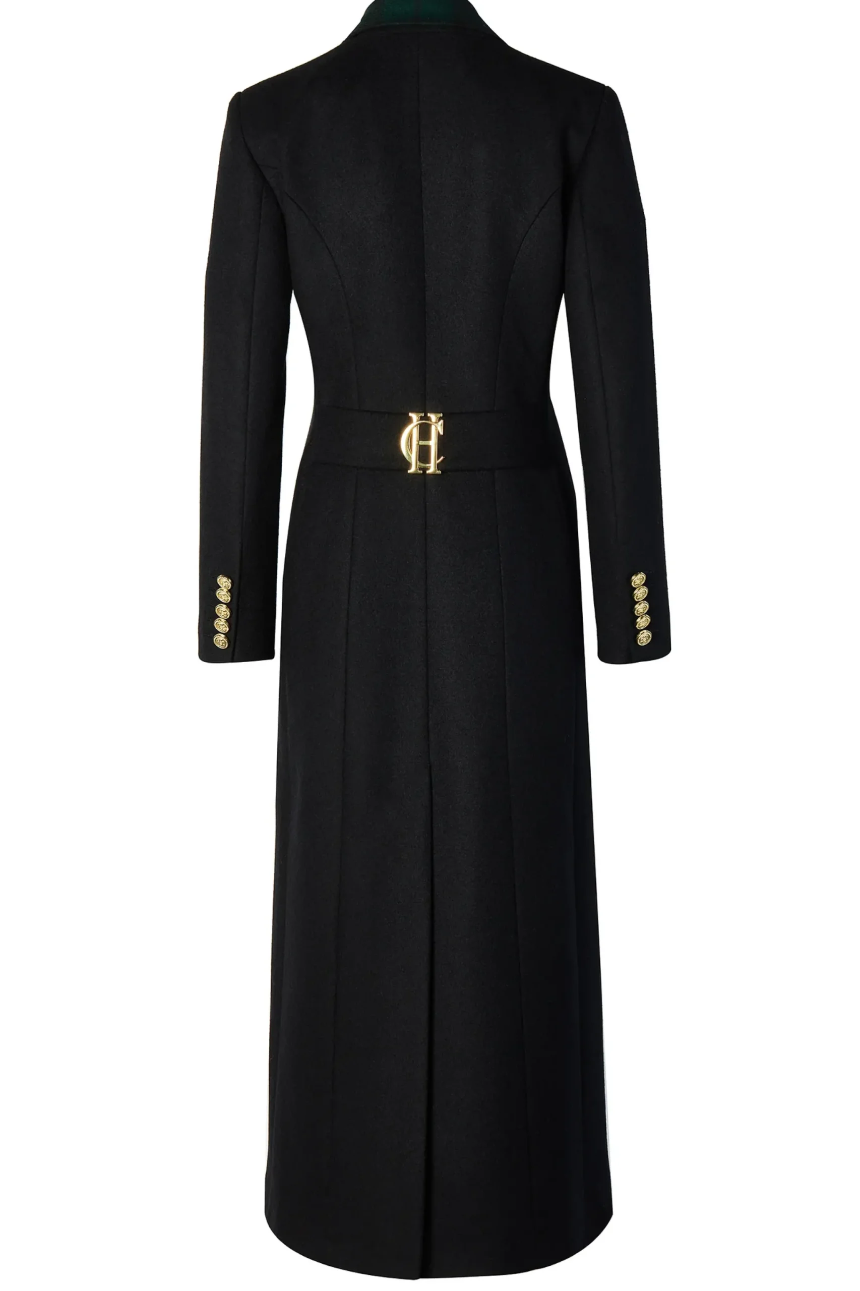 Holland Cooper Full Length Regency Coat Soft Navy Blackwatch Clearance