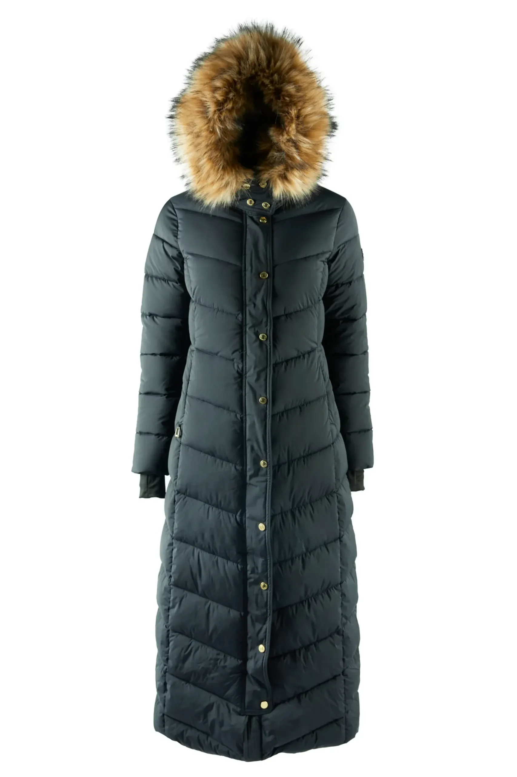 Holland Cooper Glacier Full Length Puffer Ink Navy Hot