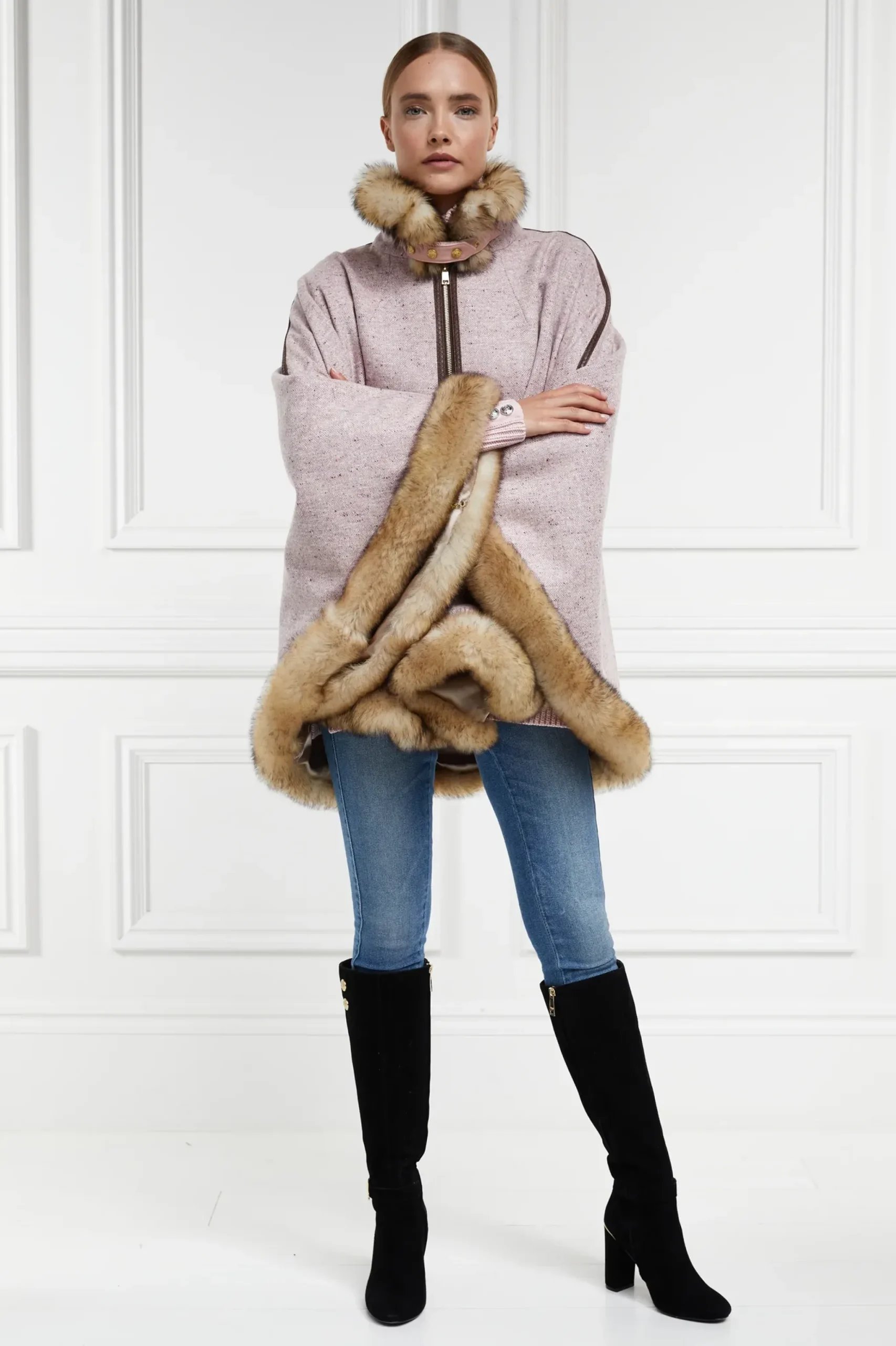 Holland Cooper Gold Label Chiltern Cape Anniversary Pink Clearance