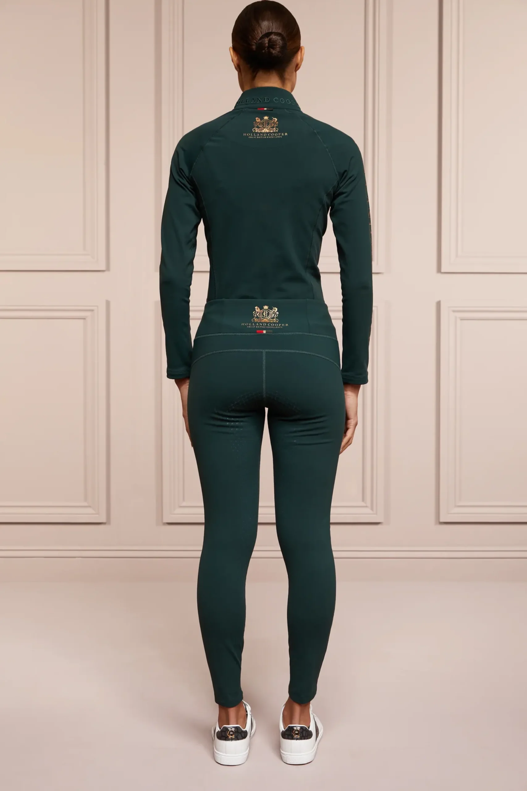 Holland Cooper Halcot Thermal Legging Petrol Hot