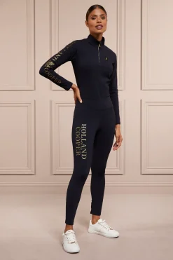Holland Cooper Halcot Thermal Legging Ink Navy