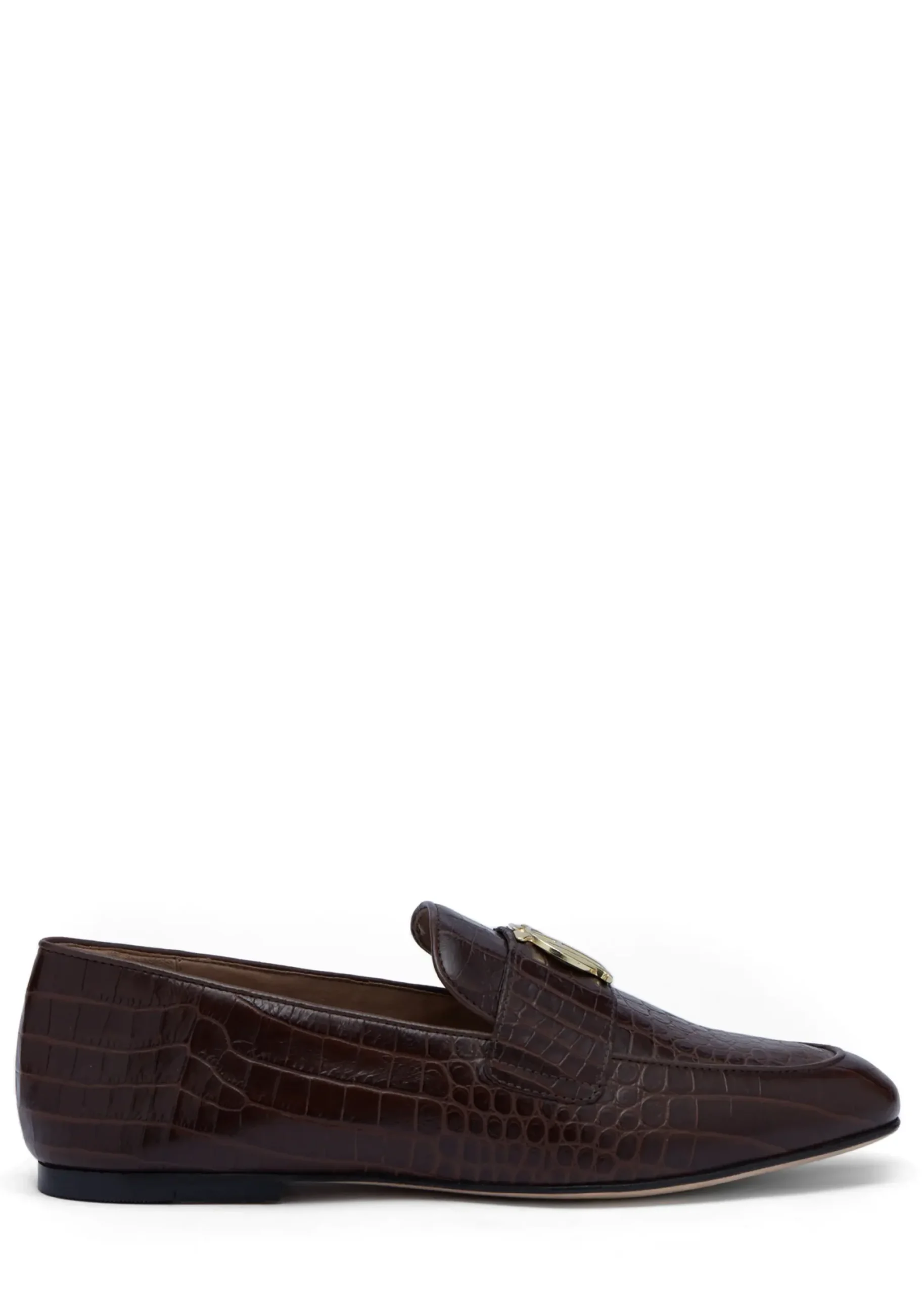 Holland Cooper Harvard Loafer Chocolate Croc Sale