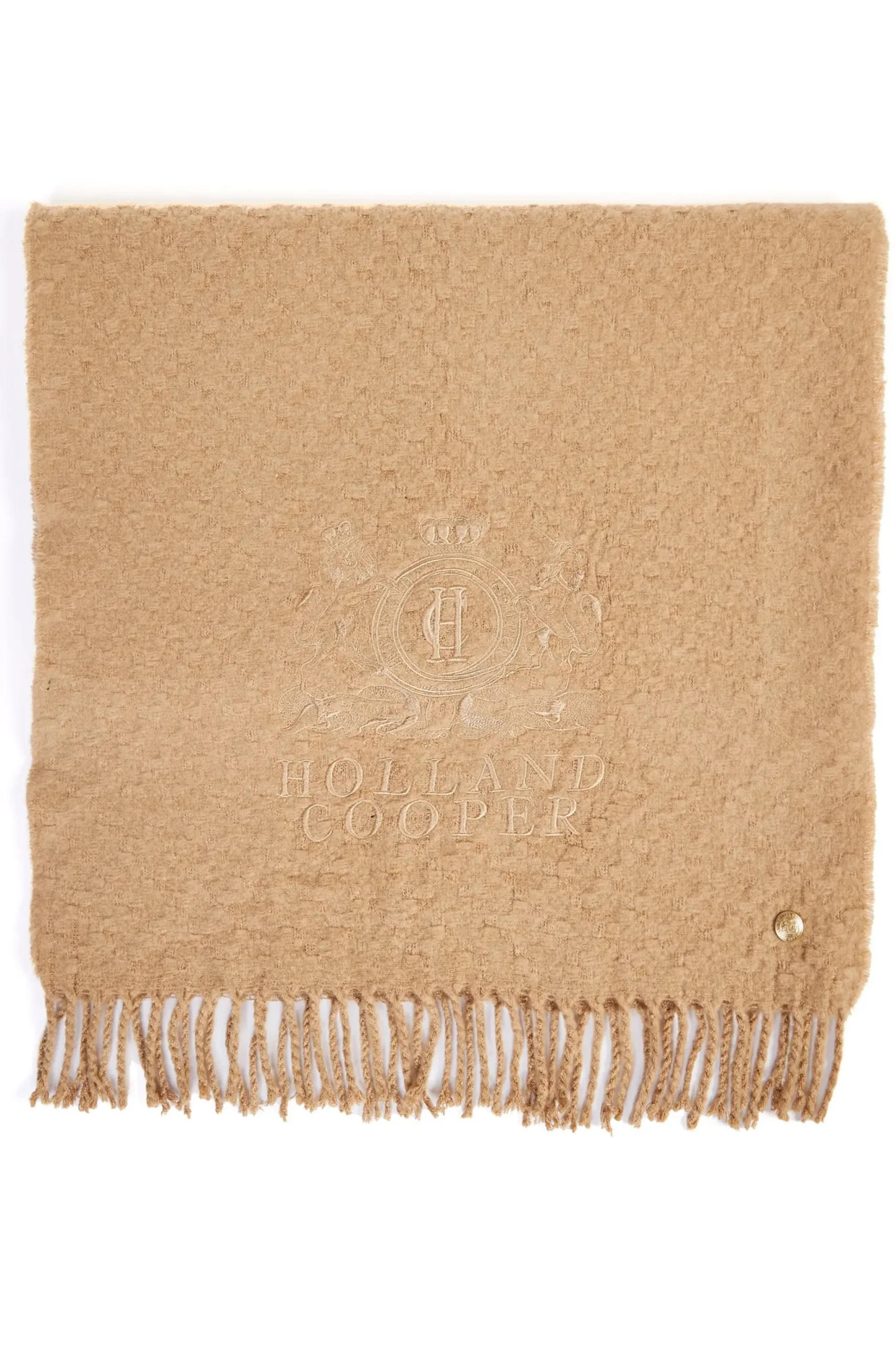Holland Cooper HC Chelsea Scarf Camel