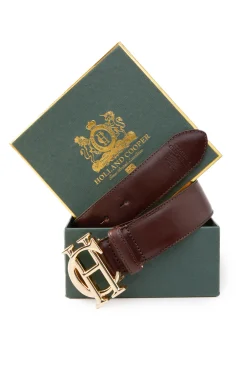 Holland Cooper HC Classic Belt Chestnut Discount