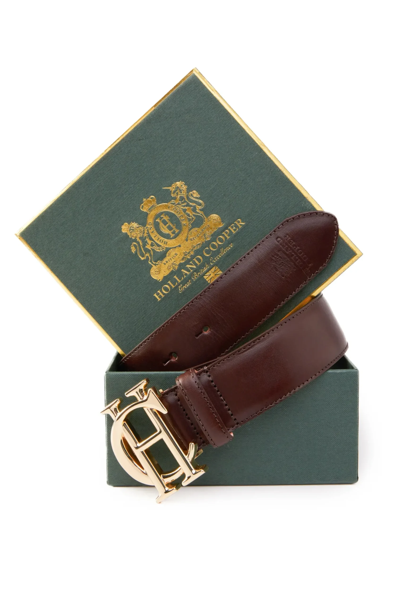 Holland Cooper HC Classic Belt Chestnut Discount