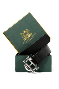 Holland Cooper HC Classic Belt Black Silver Online