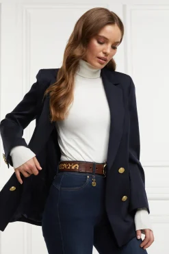 Holland Cooper HC Classic Belt Tan Leopard Online