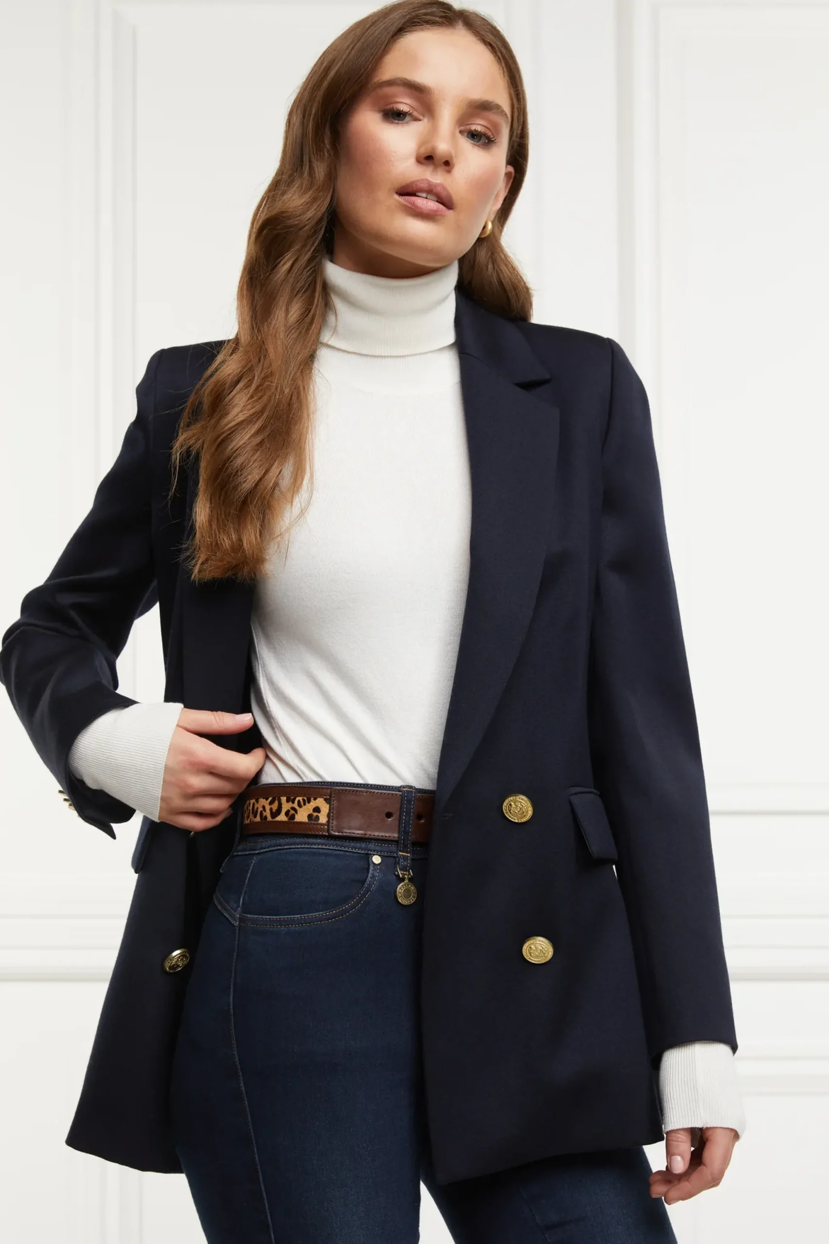 Holland Cooper HC Classic Belt Tan Leopard Online