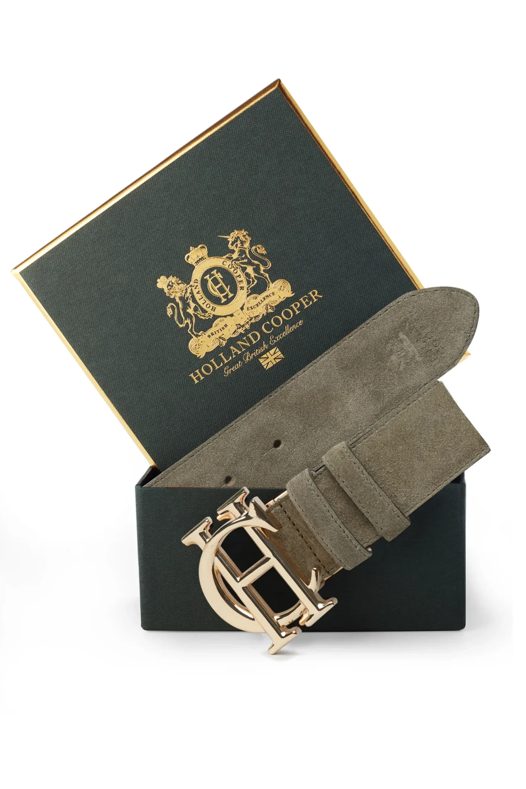 Holland Cooper HC Classic Belt Suede Khaki