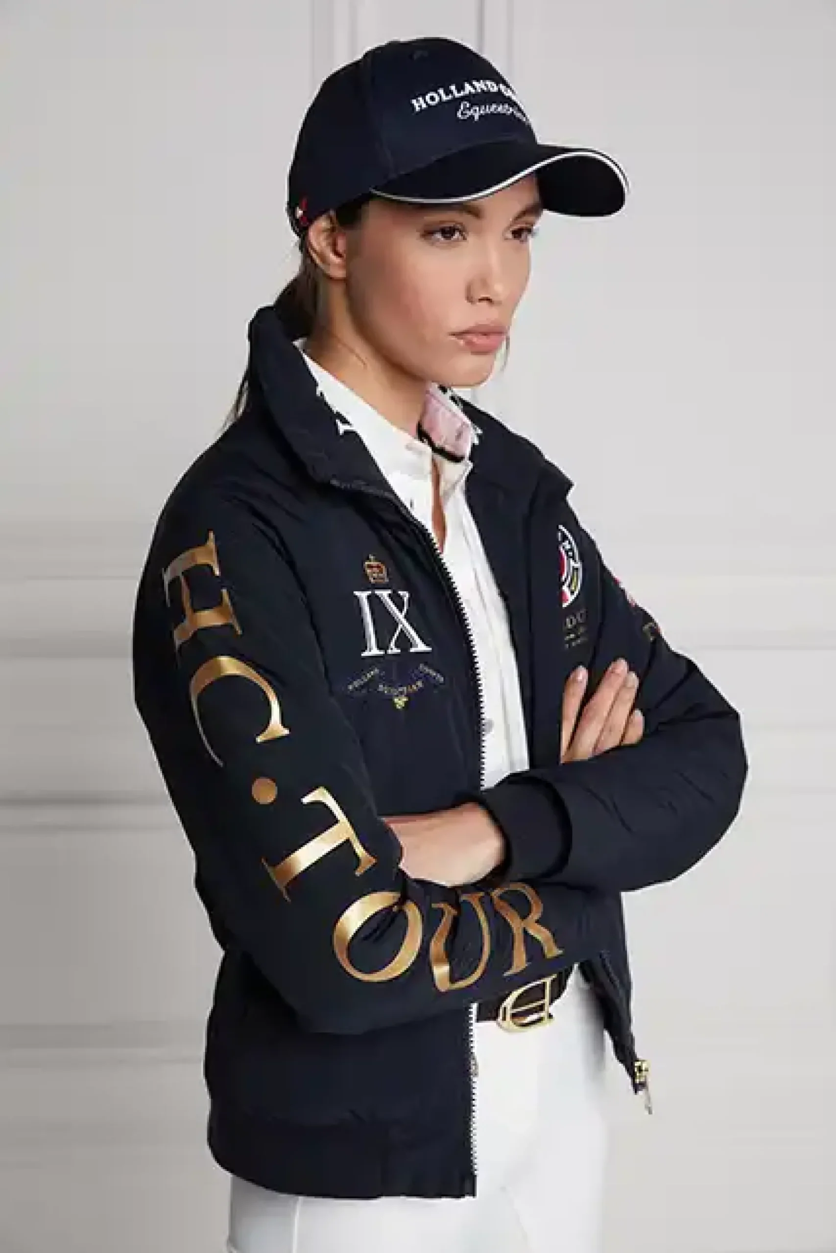 Holland Cooper HC Equestrian Cap Ink Navy