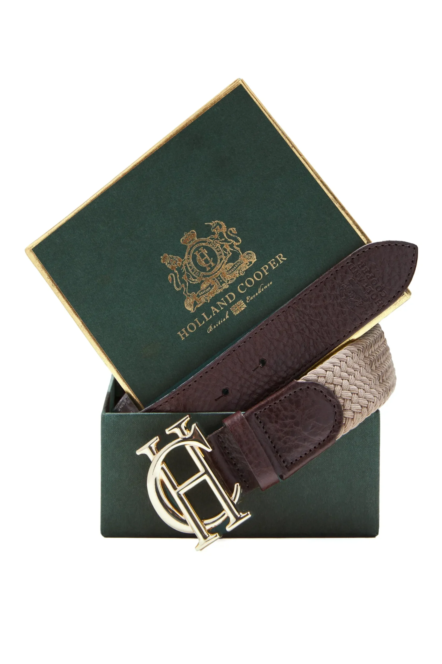 Holland Cooper HC Heritage Belt Taupe Clearance