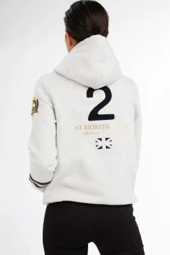 Holland Cooper HC Heritage Hoodie Grey Hot