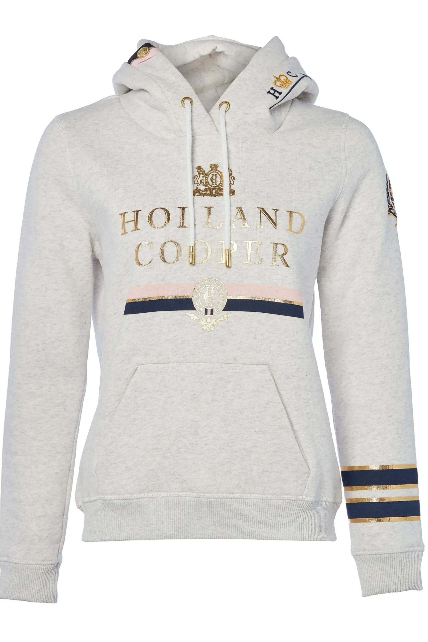 Holland Cooper HC Heritage Hoodie Grey Hot
