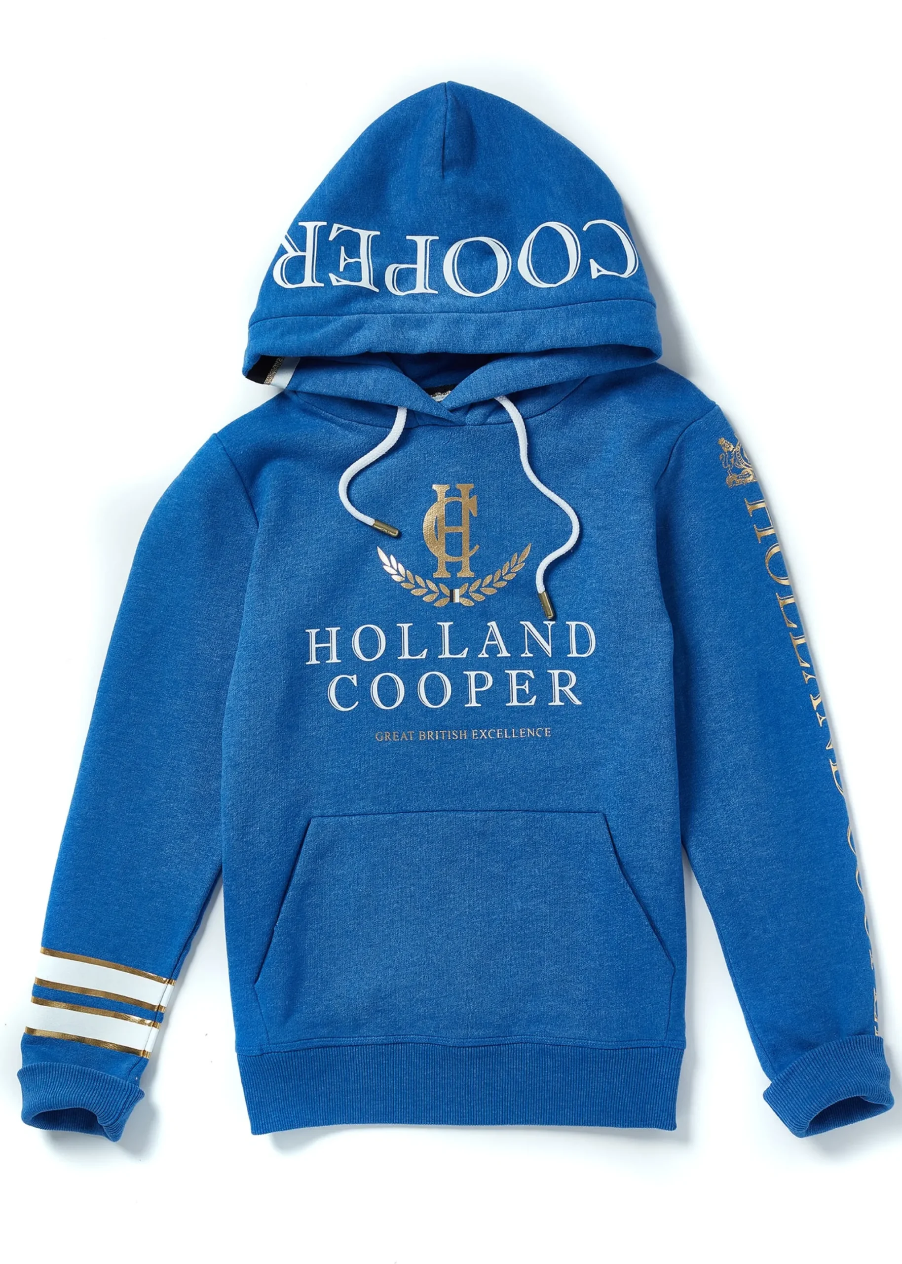 Holland Cooper HC Heritage Hoodie Cobalt Outlet