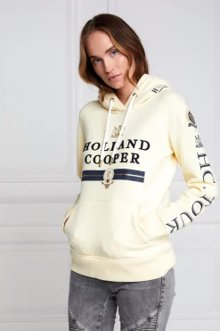 Holland Cooper HC Heritage Hoodie Lemon Best