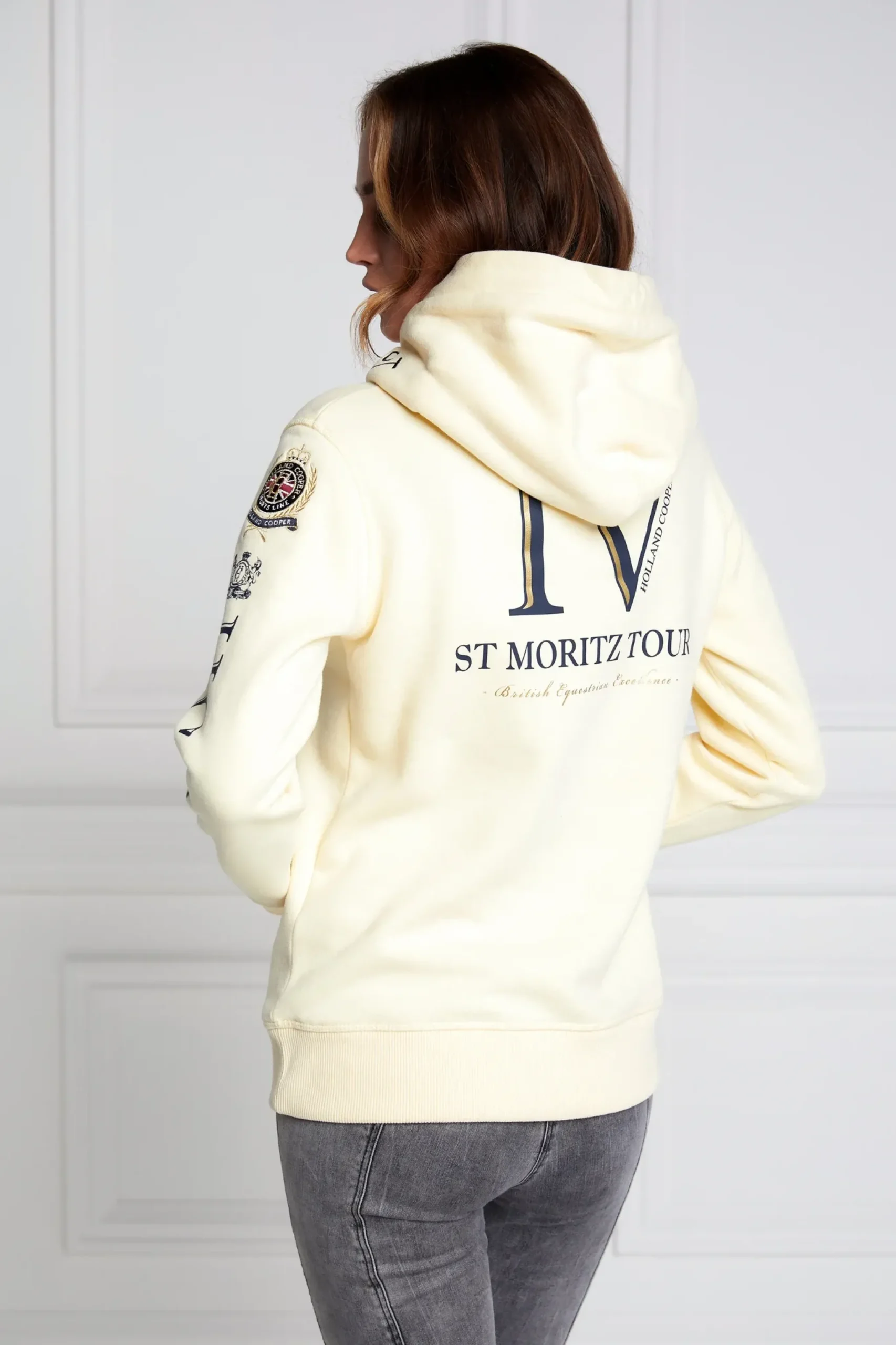 Holland Cooper HC Heritage Hoodie Lemon Best
