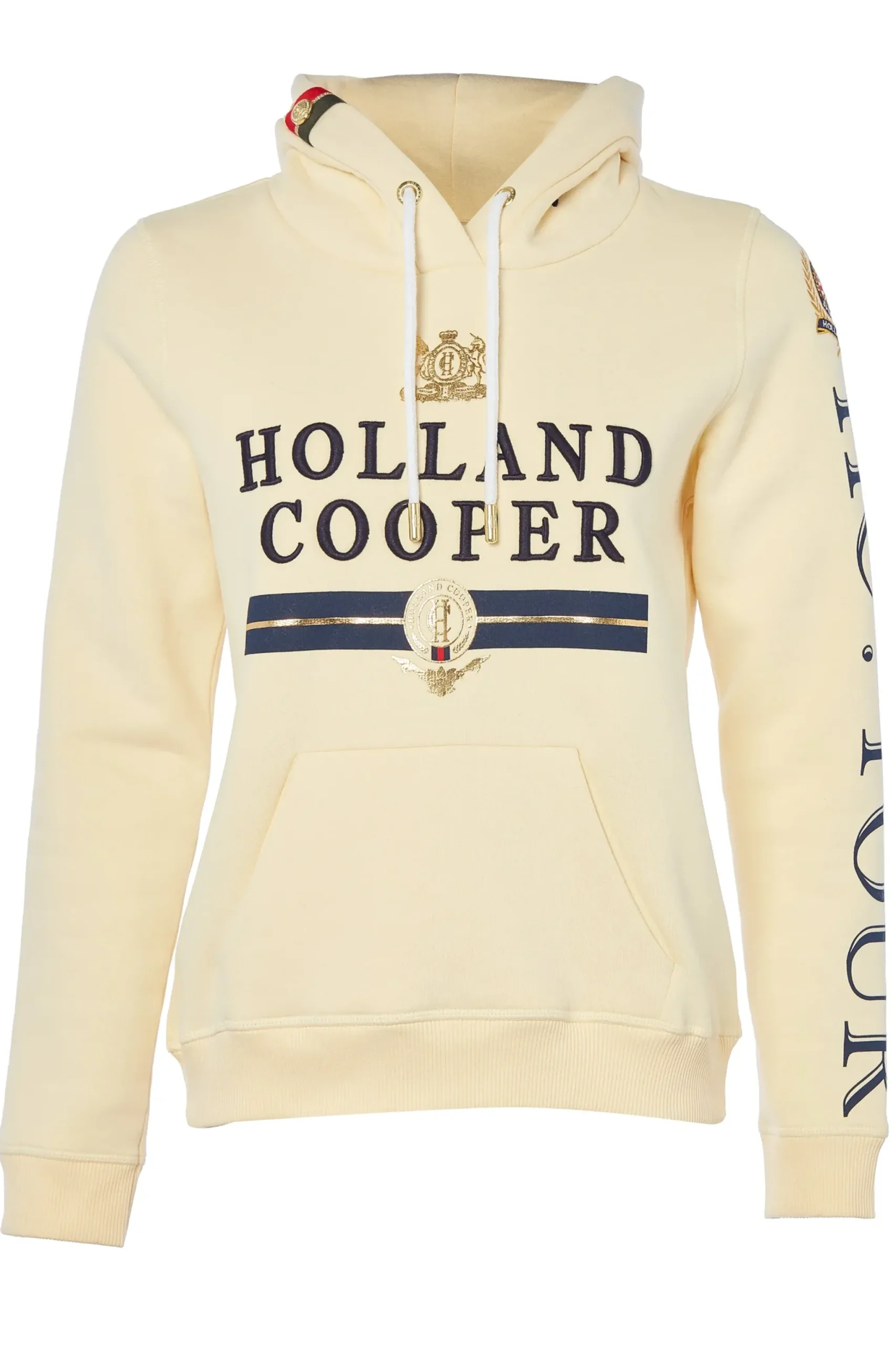 Holland Cooper HC Heritage Hoodie Lemon Best