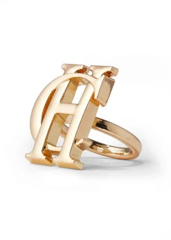 Holland Cooper HC Scarf Ring Gold Outlet