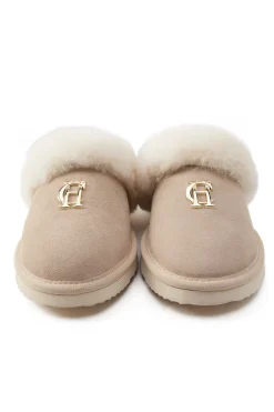 Holland Cooper HC Shearling Slipper Oyster Outlet