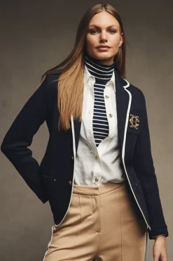 Holland Cooper Henley Blazer Ink Navy
