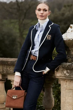 Holland Cooper Henley Blazer Ink Navy