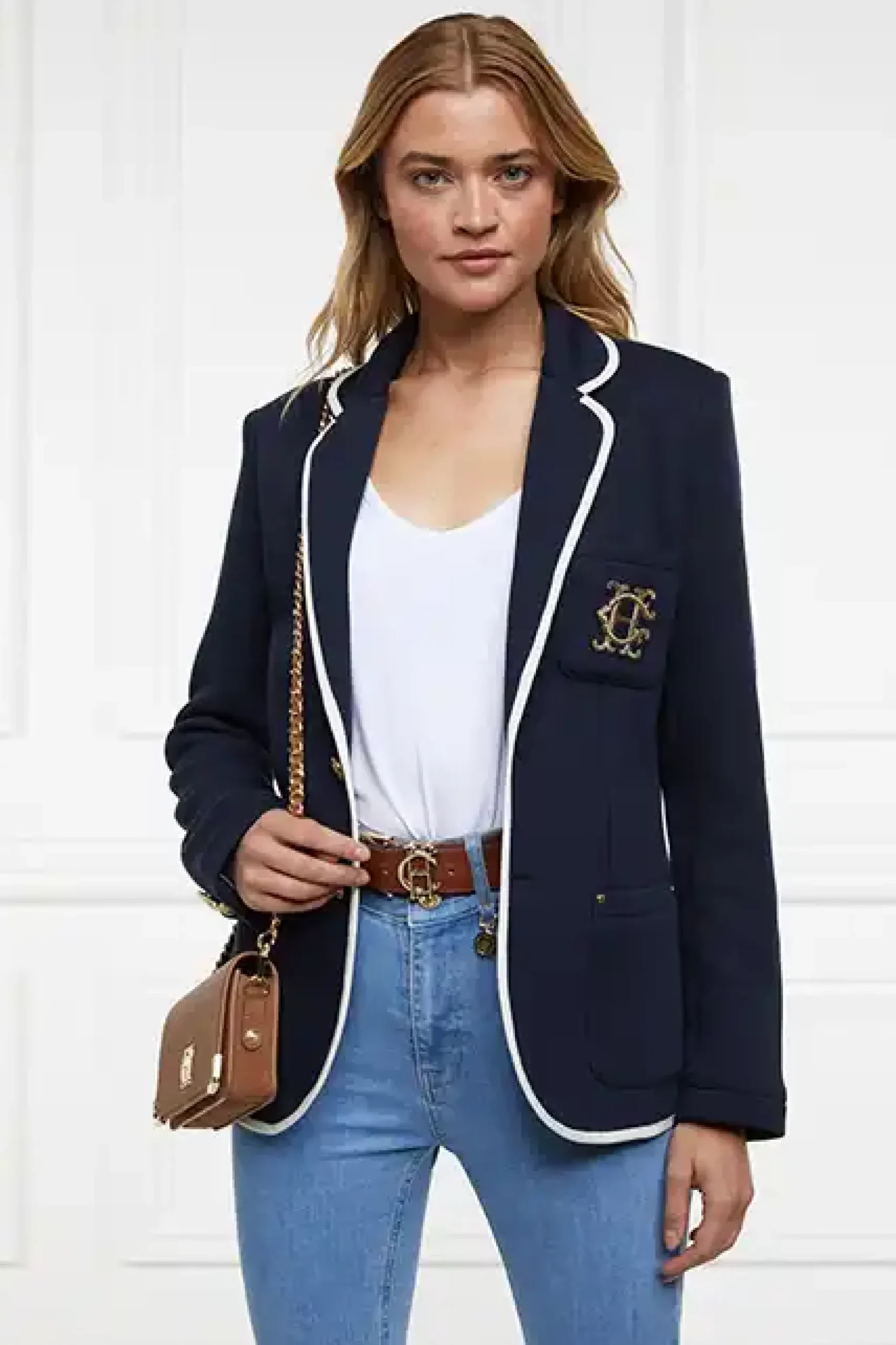 Holland Cooper Henley Blazer Ink Navy