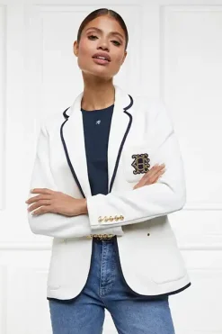 Holland Cooper Henley Blazer Cream Online