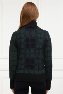 Holland Cooper Heritage Knit Jumper Blackwatch Hot