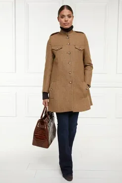 Holland Cooper Highbury Cape Coat Tawny Best