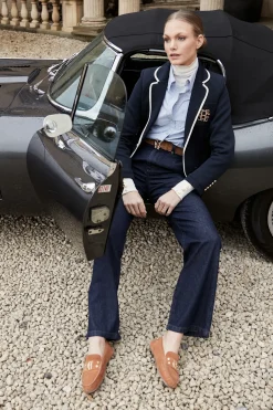 Holland Cooper High Waisted Straight Jean Hot