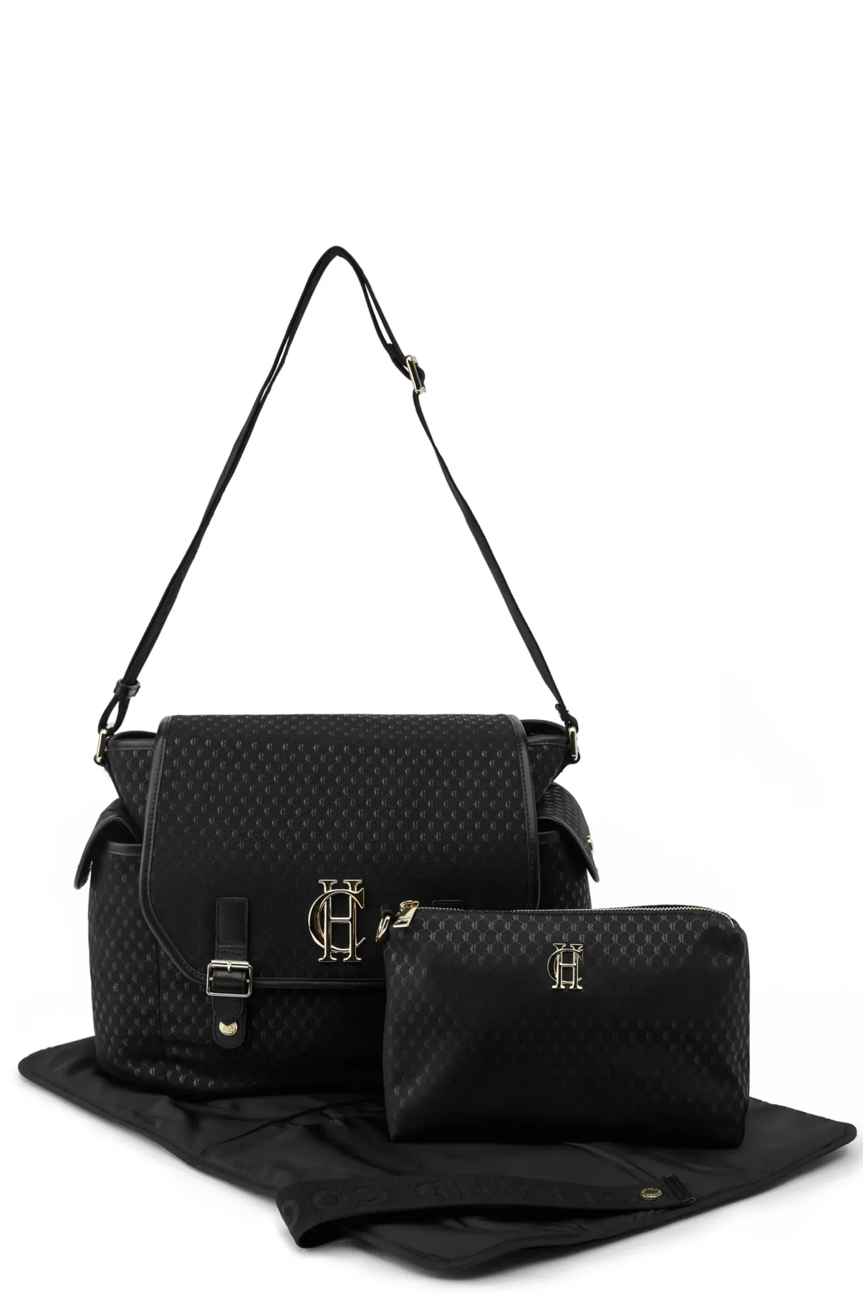 Holland Cooper Hudson Changing Bag Black New