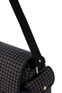 Holland Cooper Hudson Changing Bag Grey Houndstooth Clearance