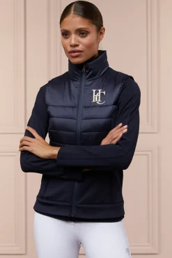 Holland Cooper Hybrid Gilet Ink Navy New