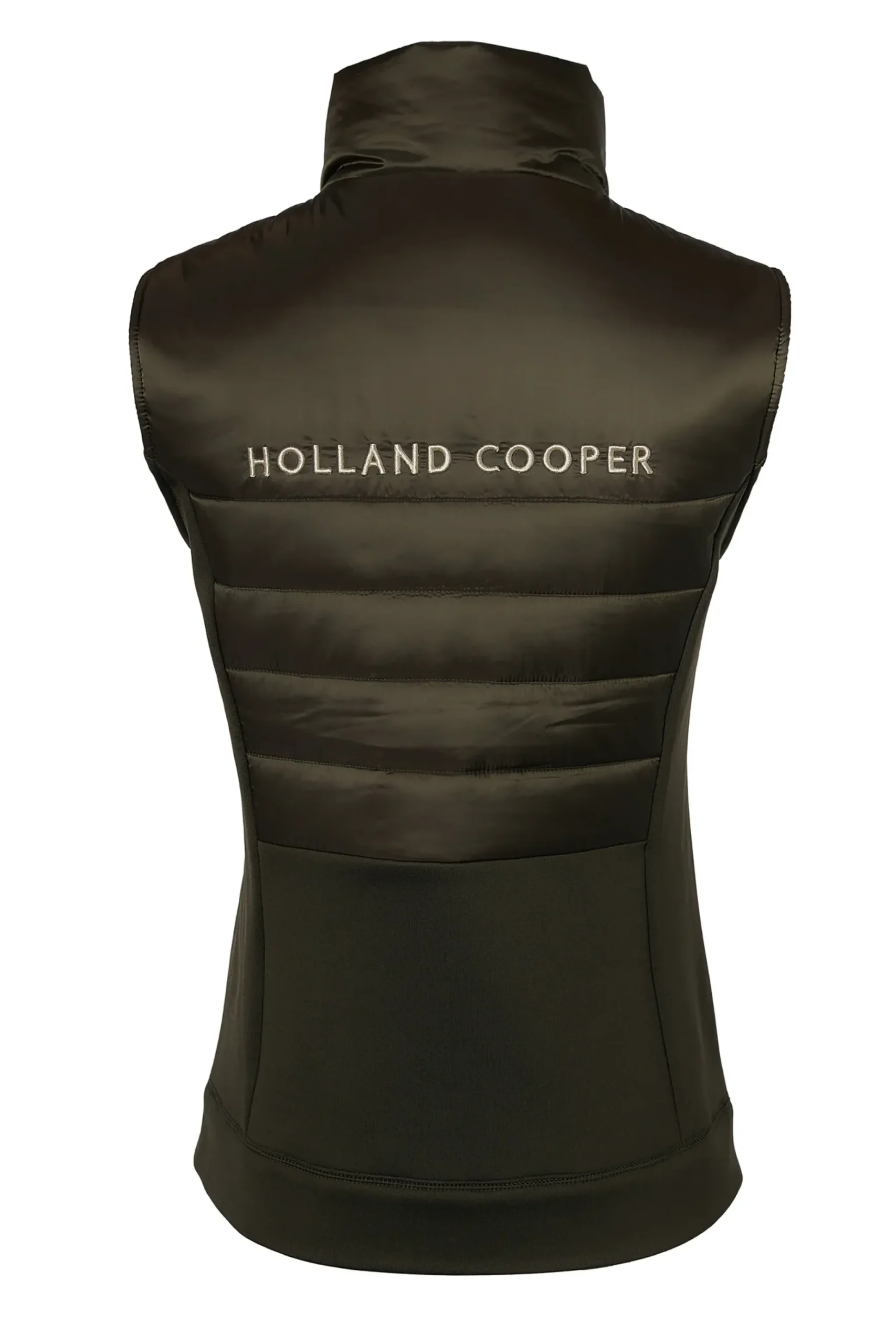 Holland Cooper Hybrid Gilet Khaki Online