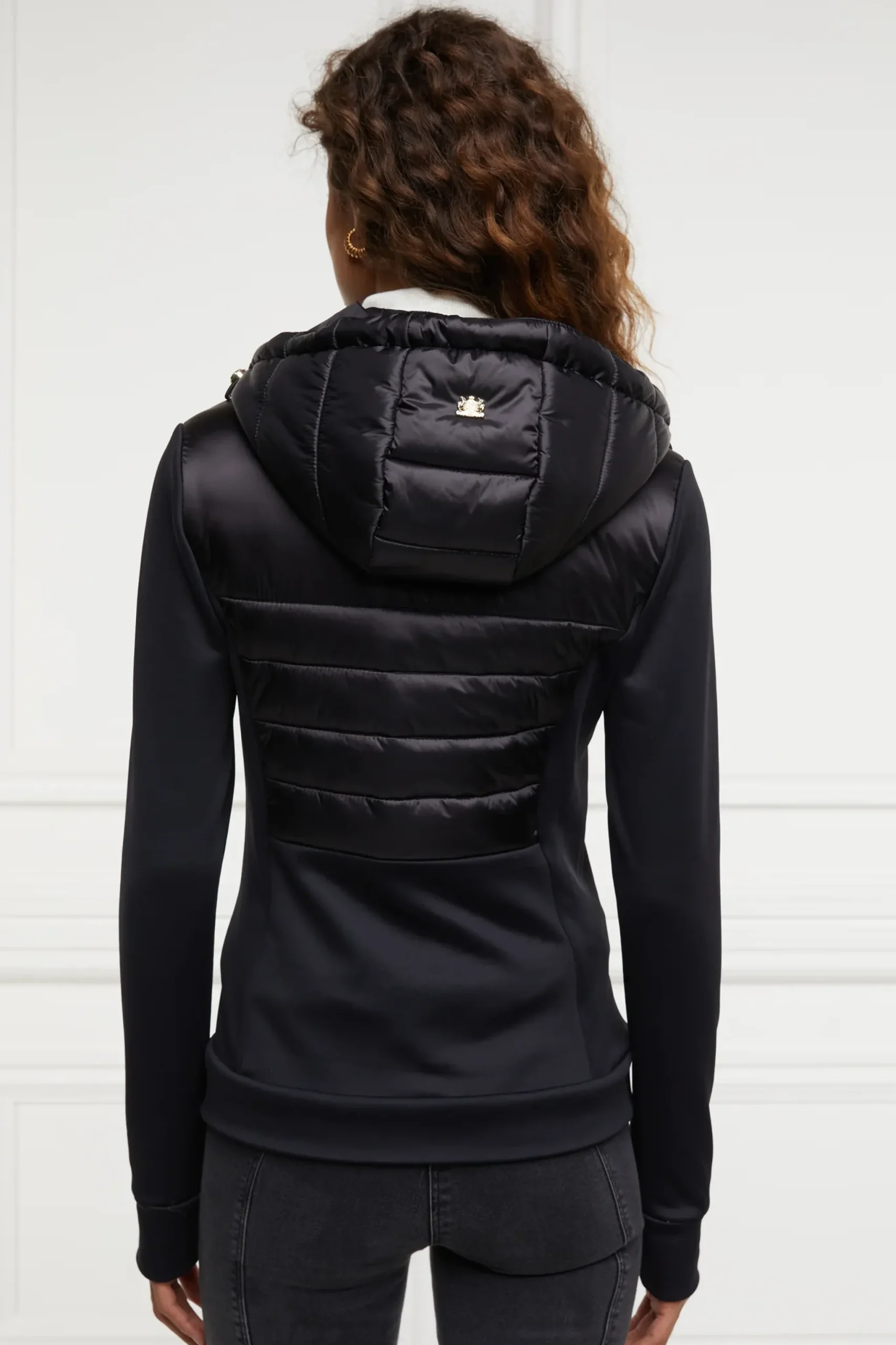 Holland Cooper Hybrid Shell Jacket Black Outlet